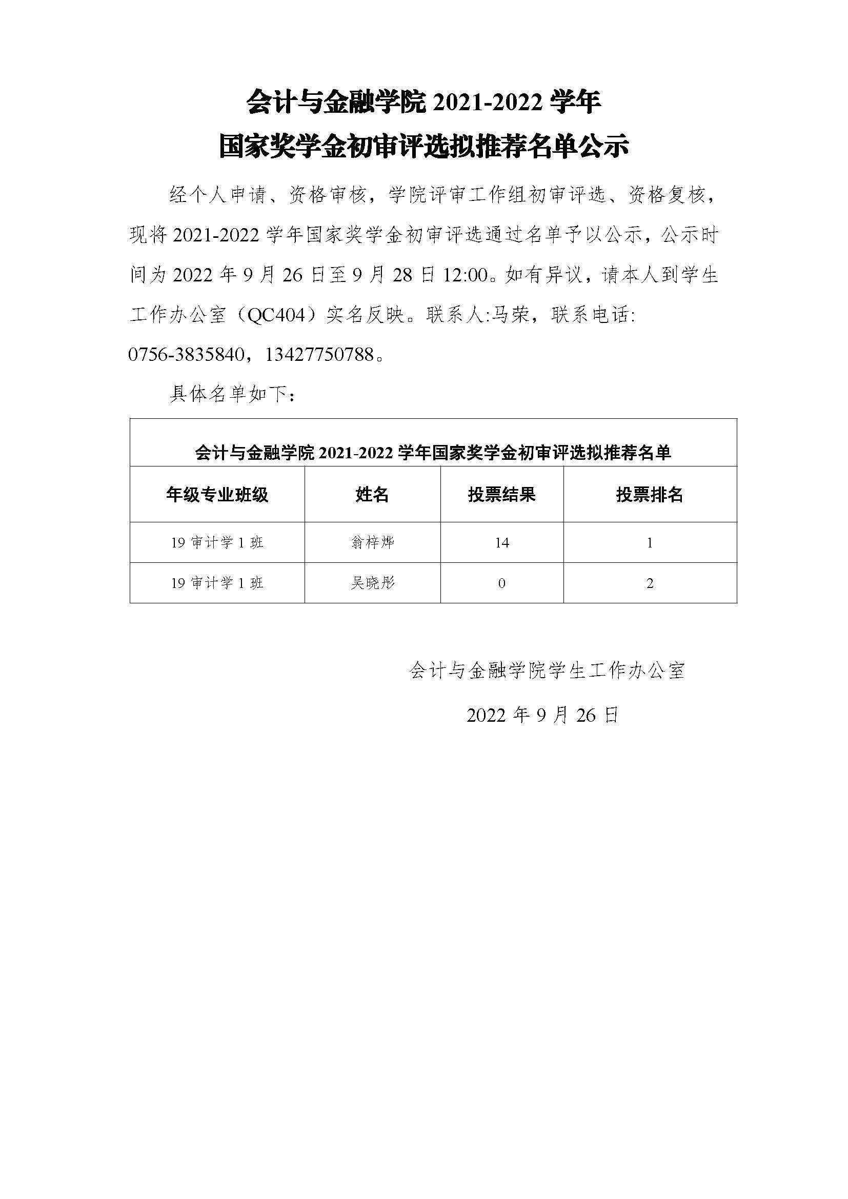 （公示）会计与金融学院2021-2022学年国家奖学金初审评选拟推荐名单.jpg