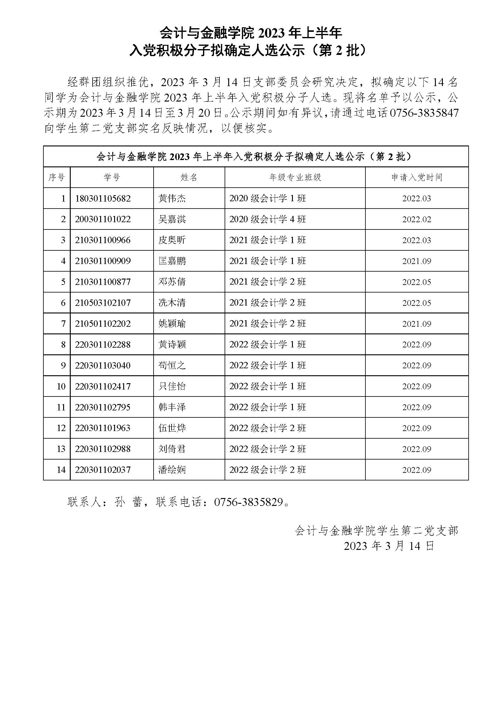 2023-3-14会计与金融学院2023年上半年入党积极分子拟确定人选公示（第2批）.jpg